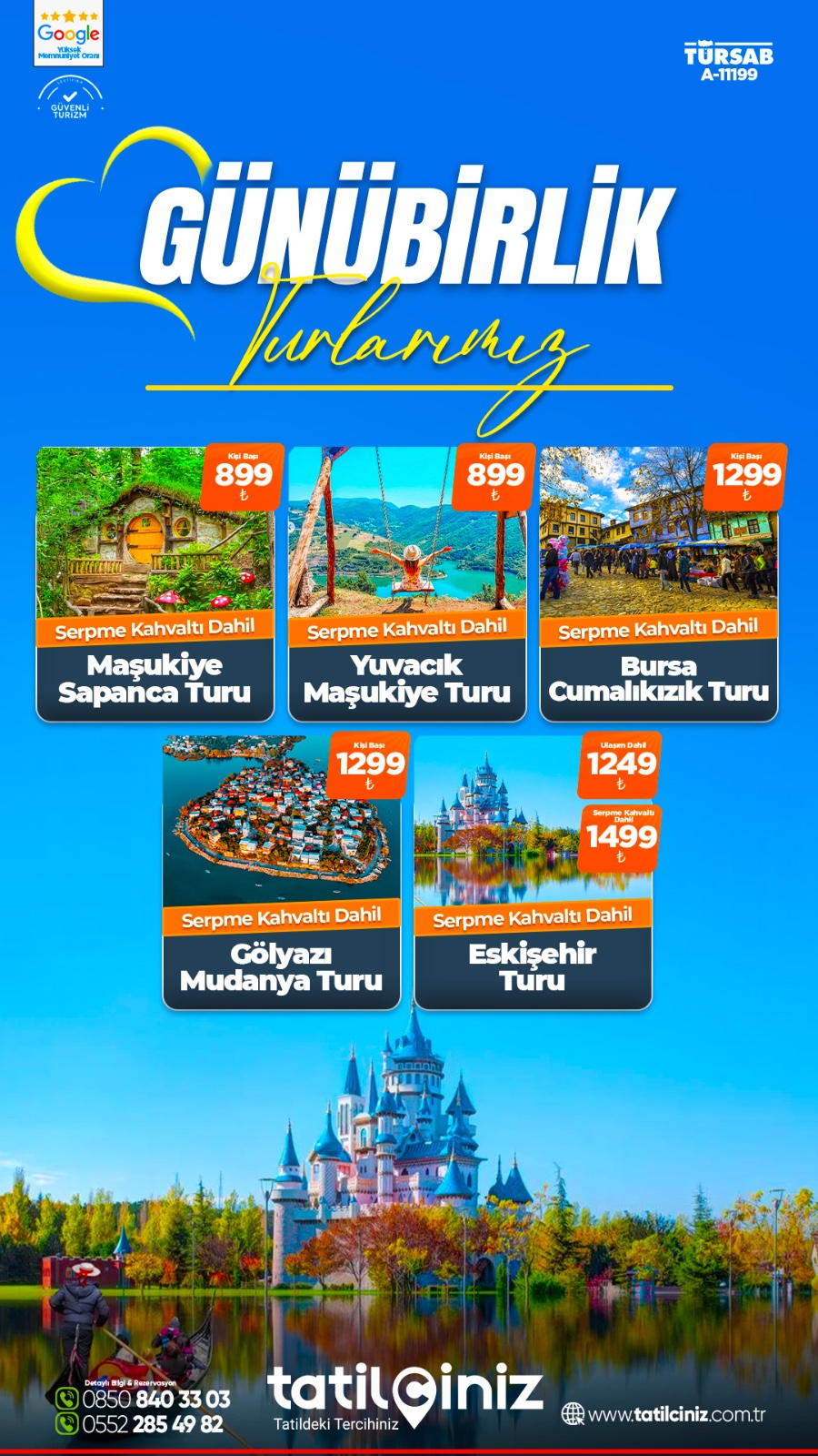 GÜNÜBİRLİK TURLAR