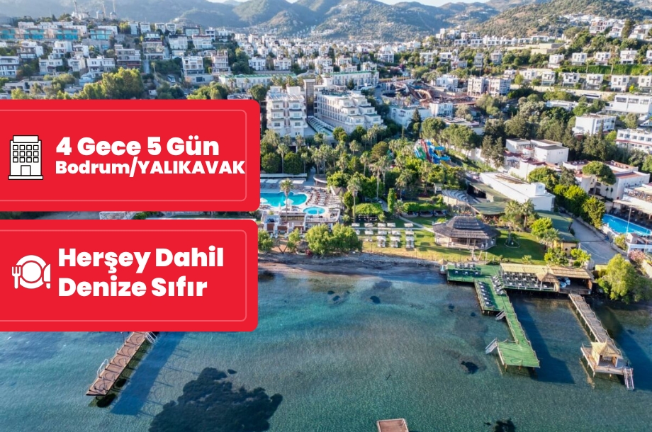 Golden Age Bodrum Hotel / 4 Gece 5 Gün  / İstanbul Bursa ve İzmir Kalkışlı