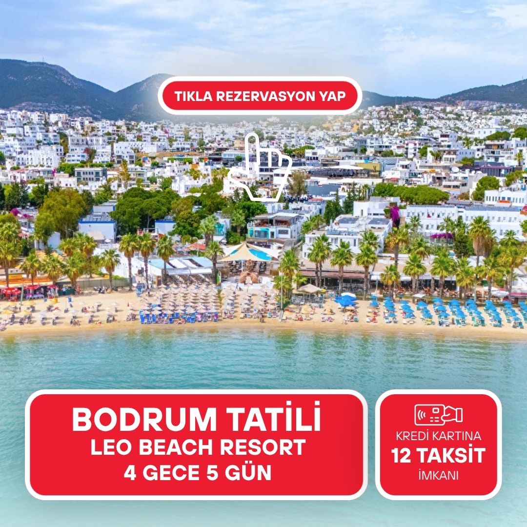 Ladonia Leo Beach Resort +16 Otel  /  4 Gece 5 Gün  / İstanbul Bursa ve İzmir Kalkışlı