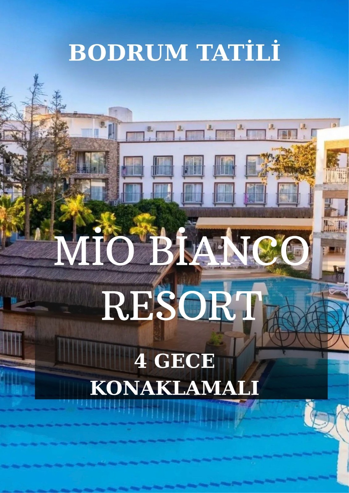 Mio Bianco Resort Otel / 4 Gece 5 Gün  / İstanbul Bursa ve İzmir Kalkışlı