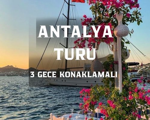 Antalya Tatili Grand Miramor Hotel/ 3 Gece 4 Gün /İstanbul Kalkışlı