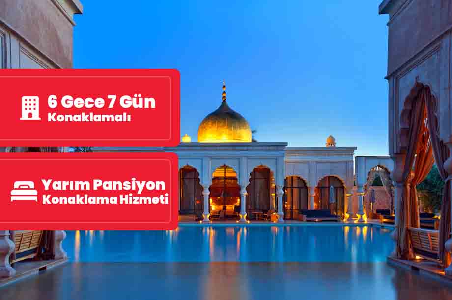 Görkemli Fas Krallığı ve Mistik Şehirler 6 Gece Türk Hava Yolları ile (2025 Dönemi) AT069