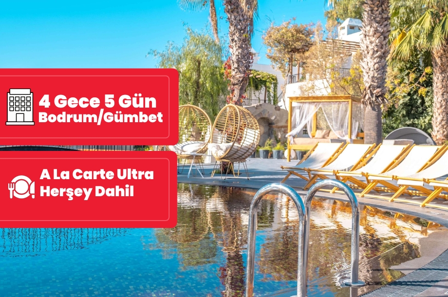Otium Senses Very Chic Hotel (+18) Bodrum / 4 Gece 5 Gün/ İstanbul Bursa Ve İzmir Kalkışlı