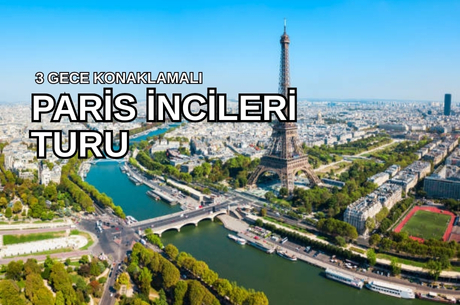 İzmir'den Direkt Hareket Görkemli Paris ve İncileri 3 Gece  - SunExpress ile 12 Şubat Hareket (Sevgililer Günü Özel) AT134