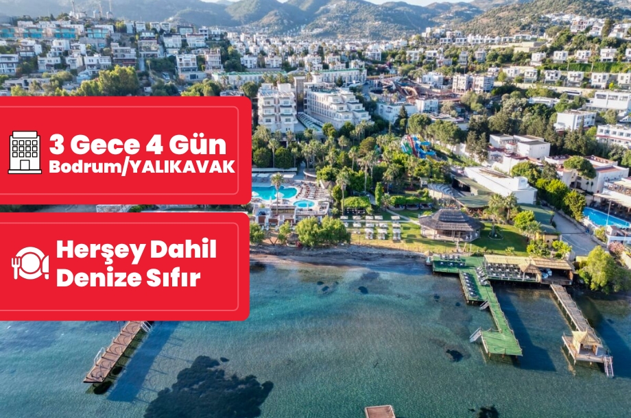 Golden Age Bodrum Hotel / 3 Gece 4 Gün  / İstanbul Bursa ve İzmir Kalkışlı