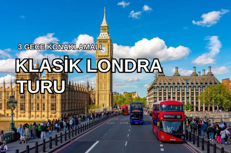 Kış Dönemi Klasik Londra Turu (Pegasus) 3 Gece 4 Gün - YT001