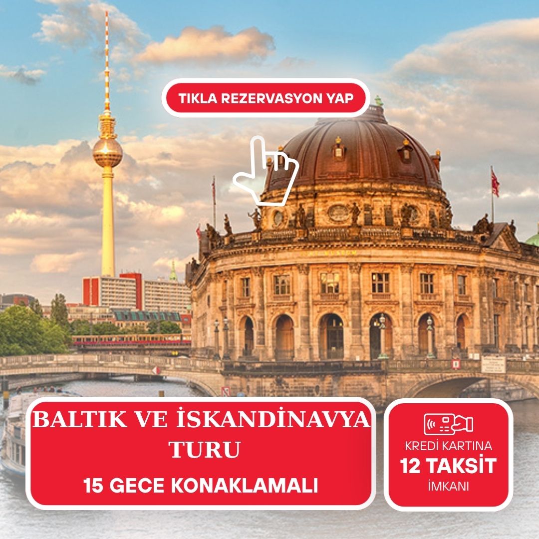 Otobüs İle Baltık ve İskandinavya Masalı (Tüm Çevre Gezileri, Ekstra Turlar ve Outlet Turu Dahil) İzmir Hareketli