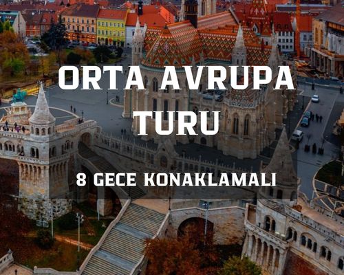 Uçaklı Orta Avrupa Masalı Turu Ajet Havayolları ile 7 Gece 8 Gün 2026 Dönemi