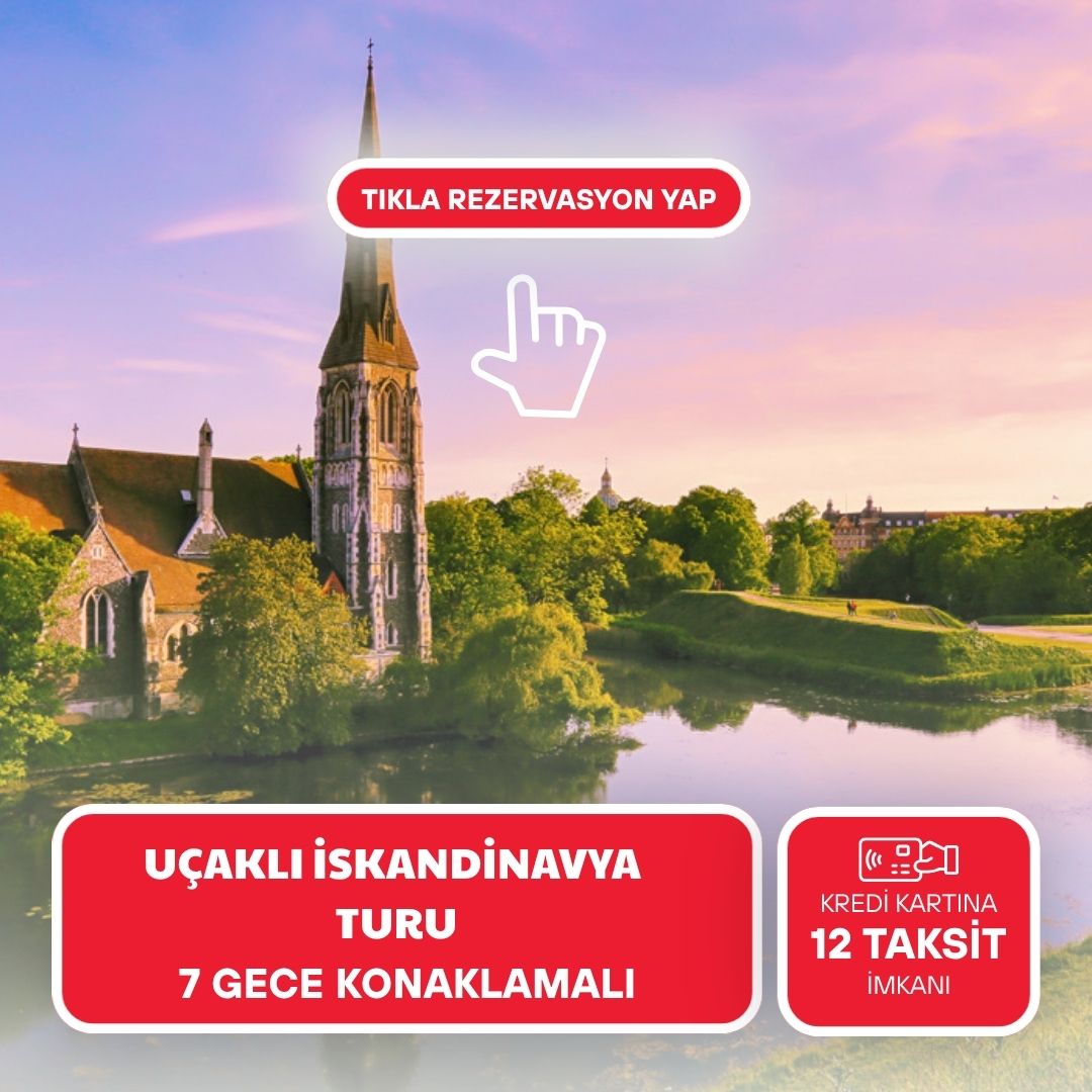 Uçak ile İskandinavya Masalı Turu (CPH-ARN) - 2026 Dönemi