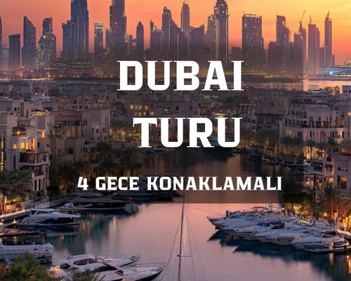 Görkemli Dubai & Lüksün Başkenti 4 Gece - Fly Dubai Hava Yolları ile Ankara`dan Direkt Hareket (2026 Kış Dönemi) AT1282