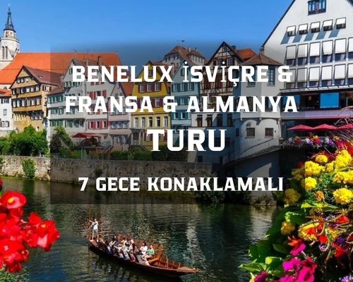 Antalya`dan Direkt Hareket Görkemli Üçlü Benelüx & Fransa & Almanya 7 Gece - SuxExpress ile 23 Mayıs (Kurban Bayramı Özel)  AT-1300