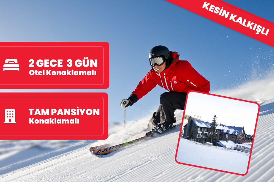 Oksijen Zone Hotel / Uludağ Kayak Turu / 2 Gece 3 Gün / İstanbul Kalkışlı